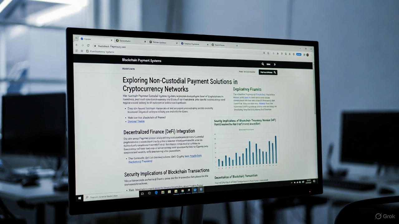 Cryptocurrency and Blockchain-Based Payment Research (Non-Custodial)