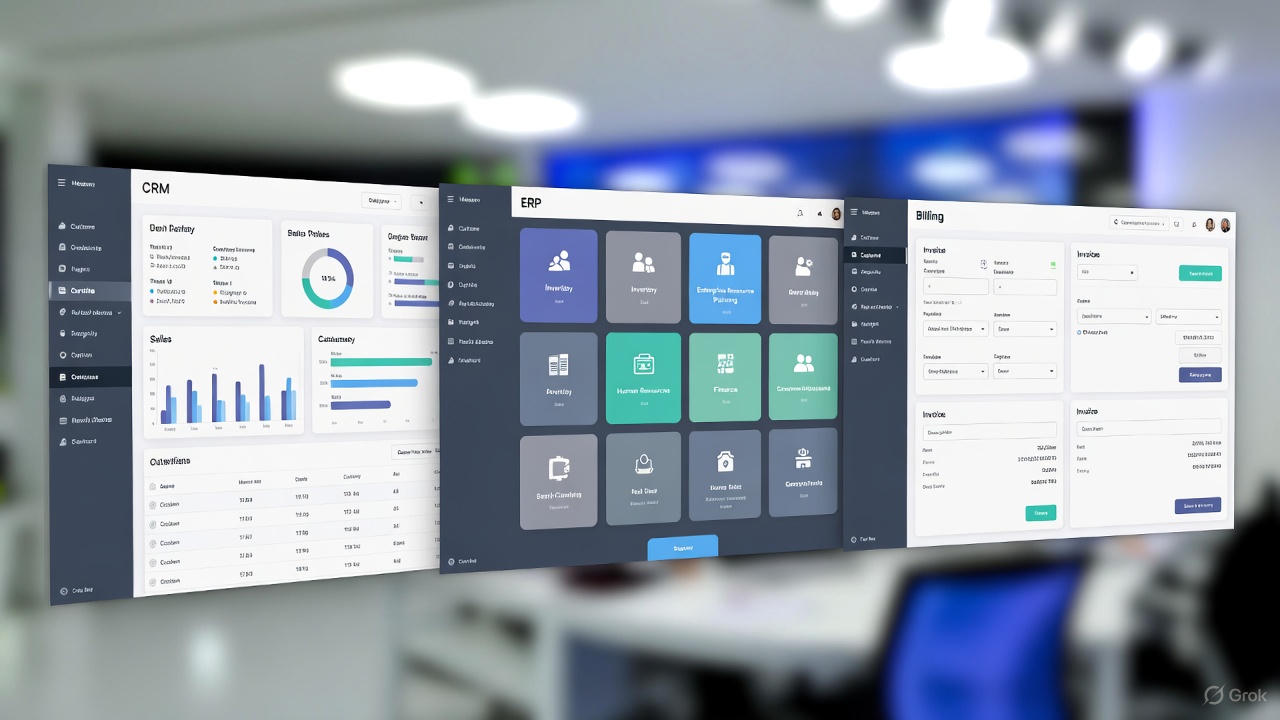 CRM, ERP, and Digital Billing/Invoicing Software for SMEs